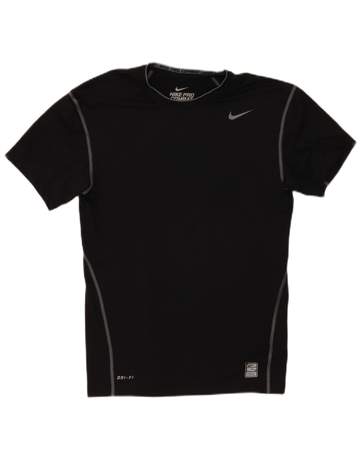 Tricou de compresie Nike pentru bărbați Top XL Poliester negru