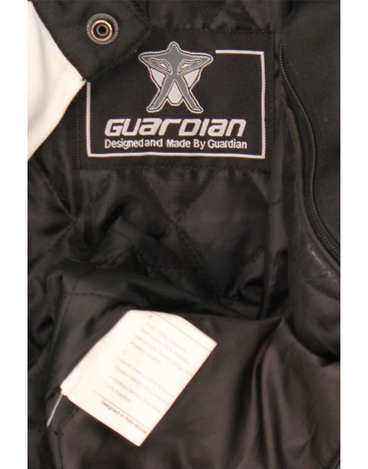 Jachetă de curse de motociclete pentru femei Guardian UK 14 Medium Black Colorblock