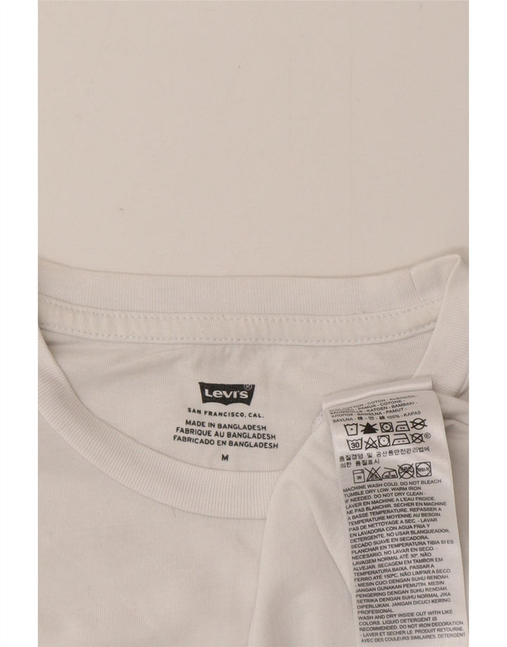 Tricou grafic pentru bărbați Levi's Top Medium White Bumbac