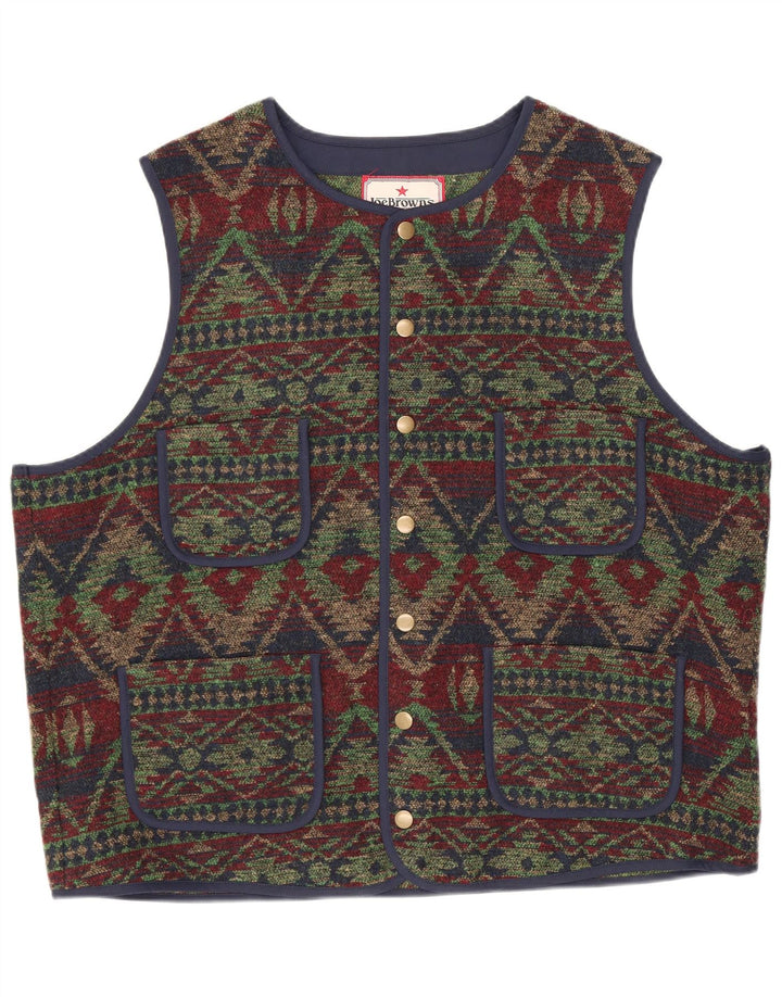 JOE BROWNS Vestă pentru bărbați XL, multicoloră, Fair Isle