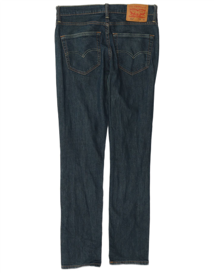 Blugi Levi's 511 Slim pentru bărbați W31 L32 Bumbac albastru