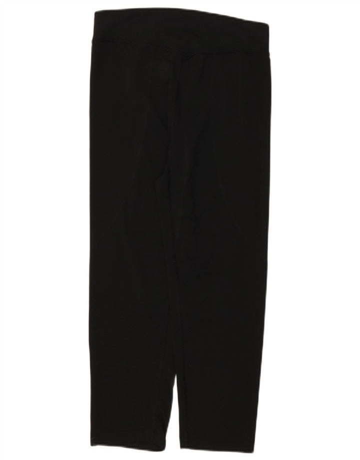 Leggings Capri Nike pentru femei UK 8/10 Poliester negru mic