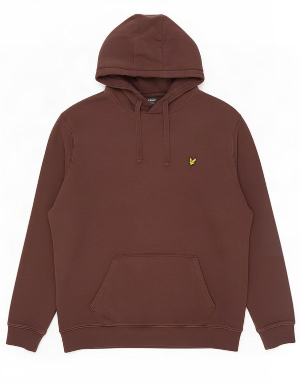 Pulover Lyle & Scott pentru bărbați, bumbac maro 2XL