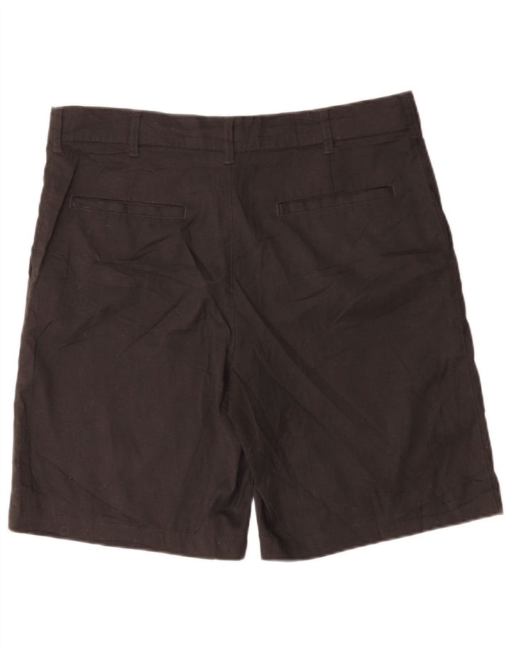 Pantaloni scurți chino pentru bărbați RUSSELL ATHLETIC W34 Poliester negru mare