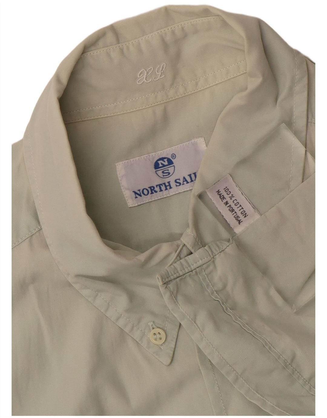 Cămașă cu mânecă scurtă pentru bărbați NORTH SAILS, bumbac gri XL