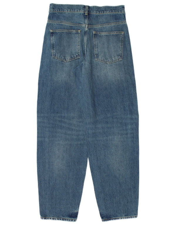 Blugi conici pentru femei Zara EU 36 XS W26 L31 Albastru