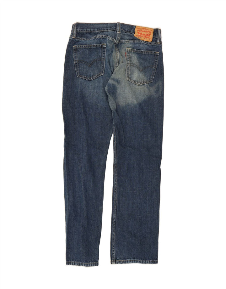 LEVI'S Mens 514 Straight Jeans W30 L32 Blue Cotton Vintage Levi's and Second-Hand Levi's from Messina Hembry 