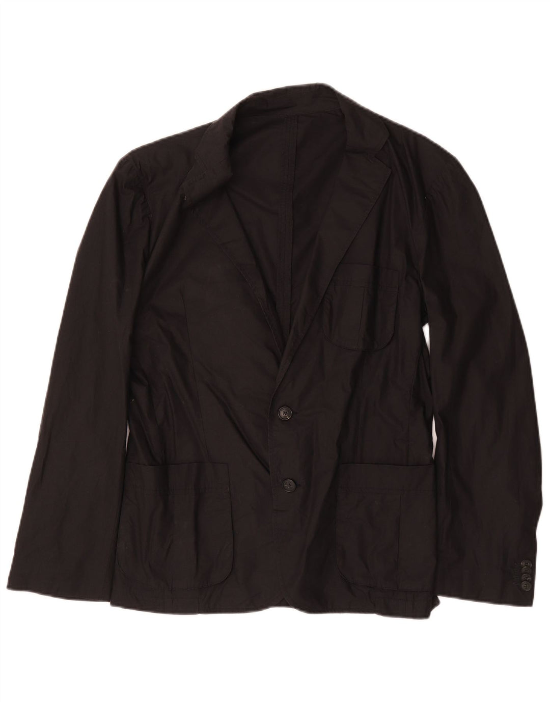 Jachetă Blazer pentru bărbați Calvin Klein, cu 2 nasturi, UK 36 Mic Negru