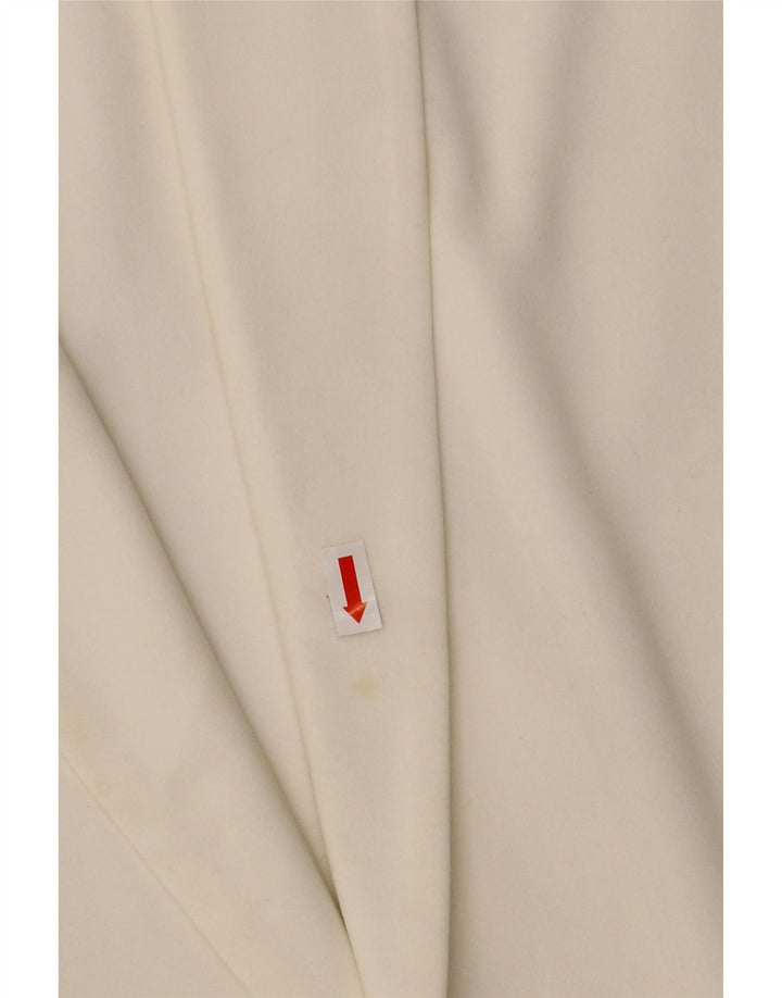 MARKS & SPENCER Jachetă pentru femei cu mâneci 3/4 deschise, UK 12 Medium White