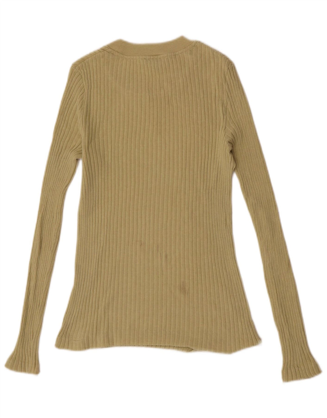 Top pentru femei Massimo Dutti cu mânecă lungă UK 8 Small Khaki