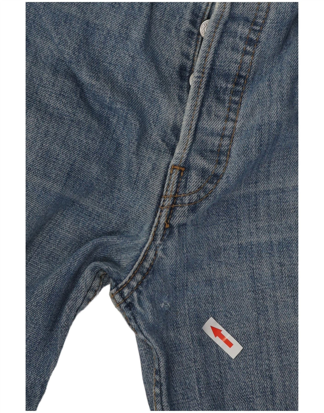 Blugi drepti pentru bărbați Levi's 501 W38 L30 Bumbac albastru