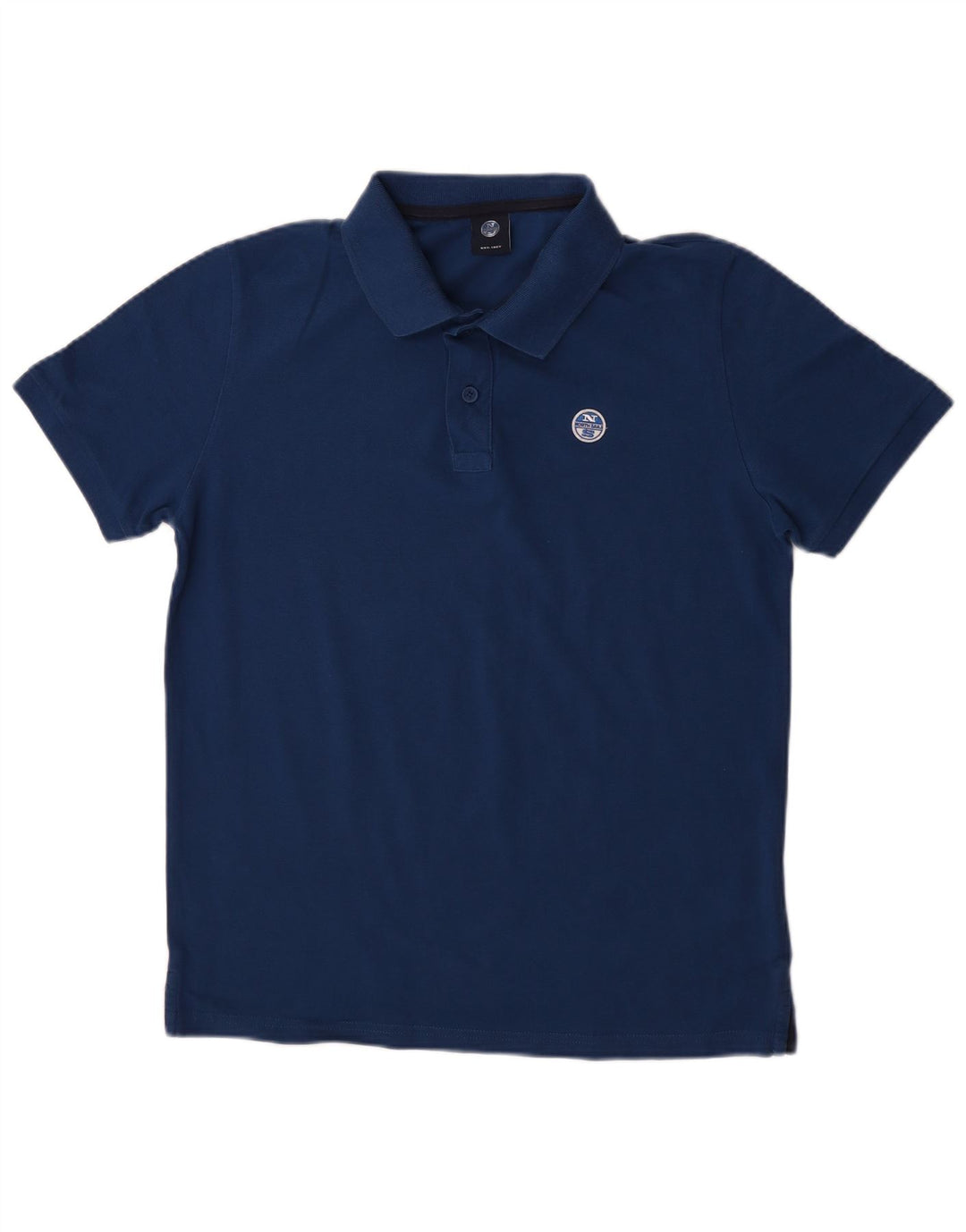 Cămașă polo North Sails pentru bărbați, bumbac, albastru bleumarin mediu