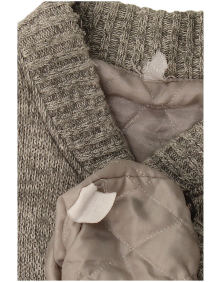 Pulover cardigan pentru bărbați VINTAGE XL gri