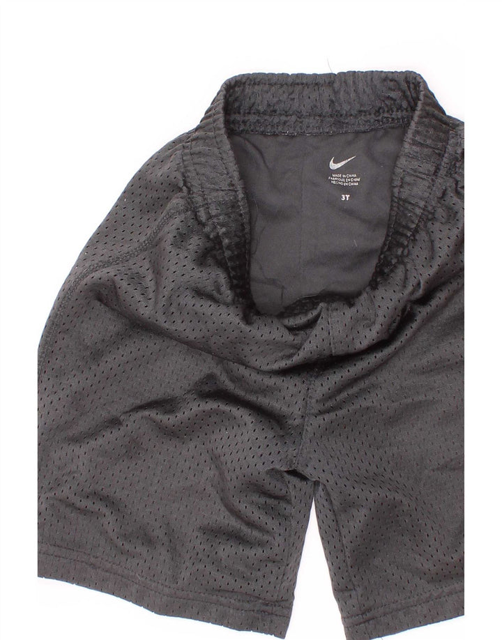 Pantaloni scurți sport Nike pentru băieți 2-3 ani poliester gri