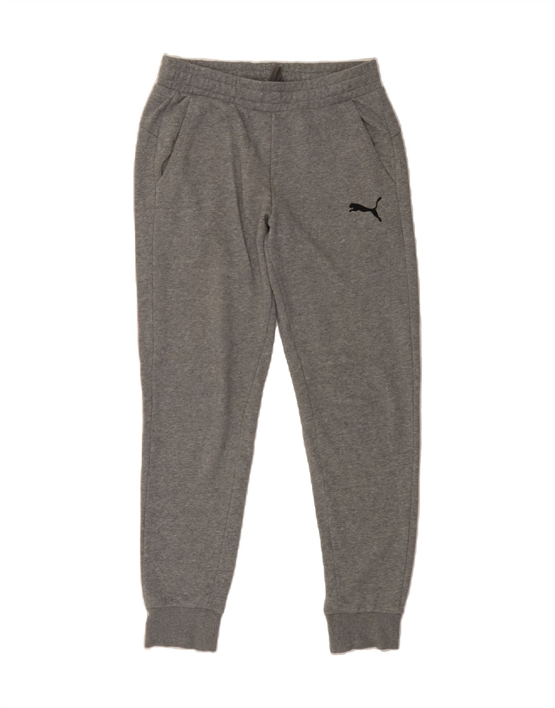 PUMA Mens Tracksuit Trousers Joggers Medium Grey Cotton Vintage Puma and Second-Hand Puma from Messina Hembry 