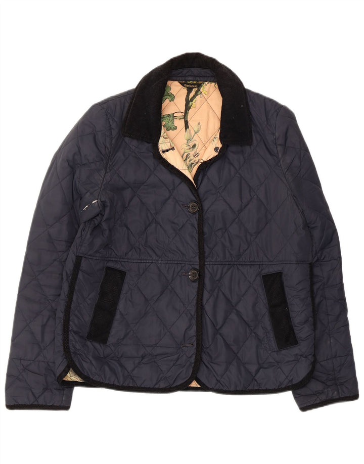 Jachetă matlasată Barbour pentru femei UK 12 Medium Bleumarin
