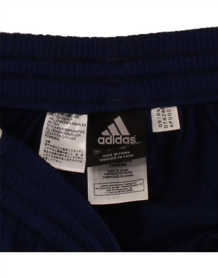 ADIDAS Mens Tracksuit Trousers Medium Blue Polyester Vintage Adidas and Second-Hand Adidas from Messina Hembry 