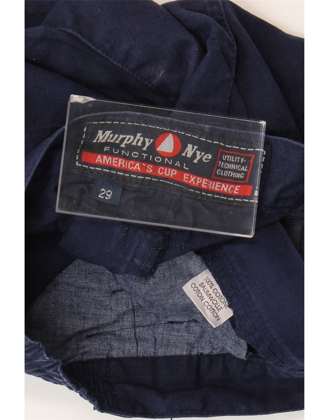 Pantaloni cargo drepti pentru bărbați Murphy & Nye L29 L29 Bumbac bleumarin
