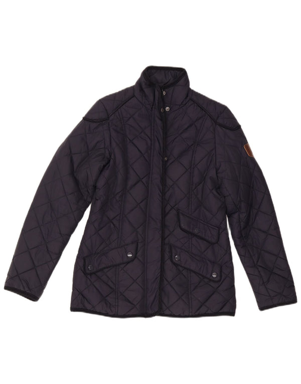 Jachetă matlasată Puffa pentru femei UK 6 XS Poliamidă bleumarin