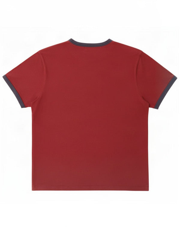 Tricou Jack Wills Classic Fit pentru bărbați Top XL, bumbac maro