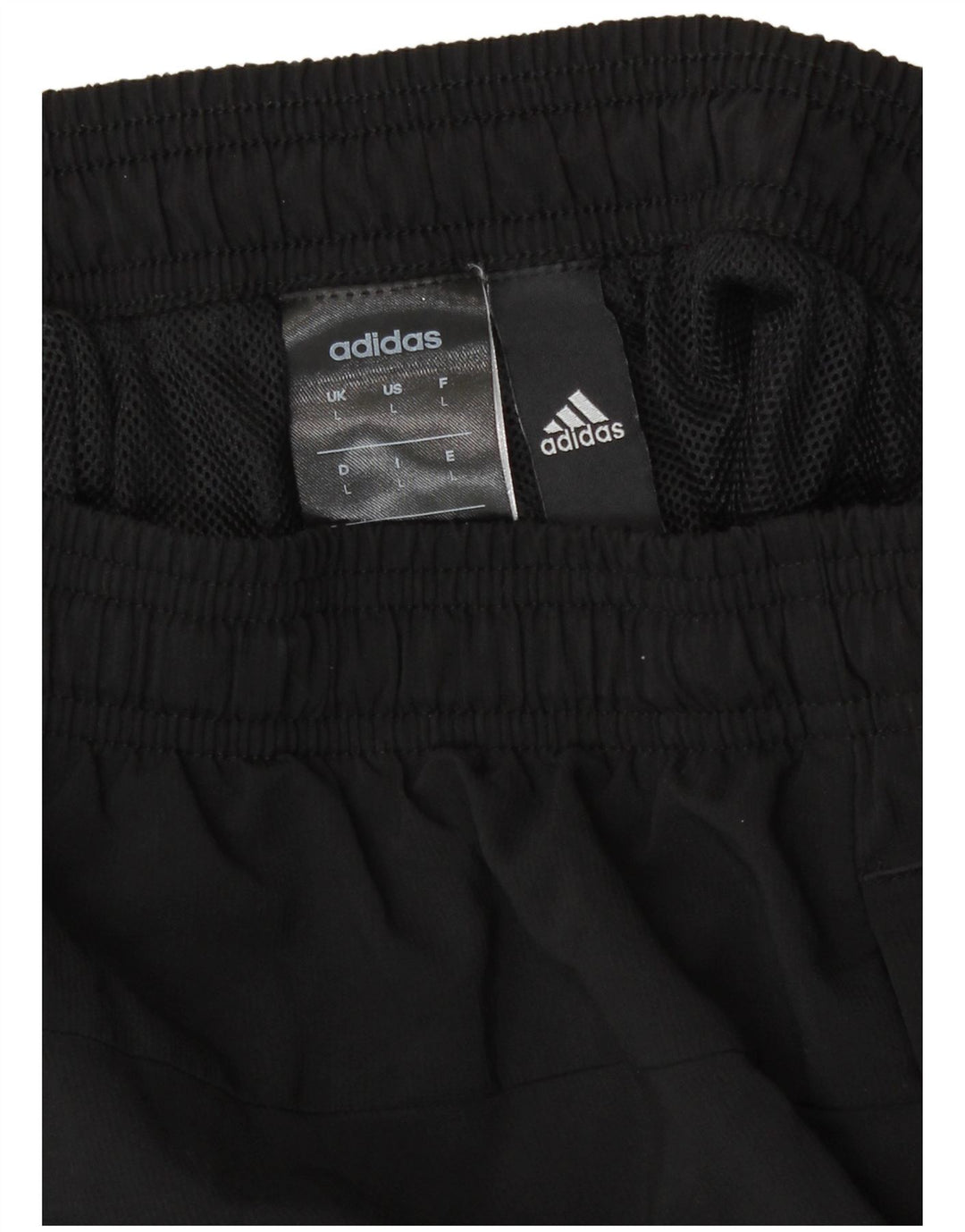 Pantaloni de trening Adidas pentru femei Joggeri UK 16 Poliester negru mare