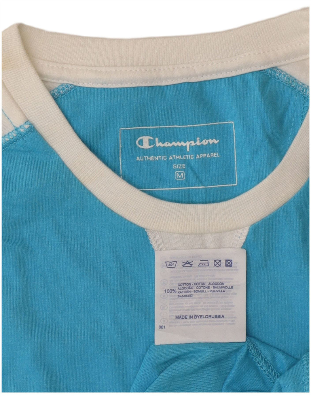 Champion Womens Heritage Classics Graphic Vest Top UK 12 Medium Blue