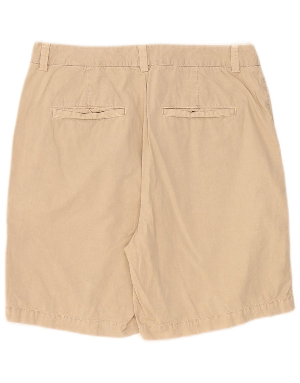 Pantaloni scurti chino pentru femei Marks & Spencer UK 10 Small W30 Beige Bumbac