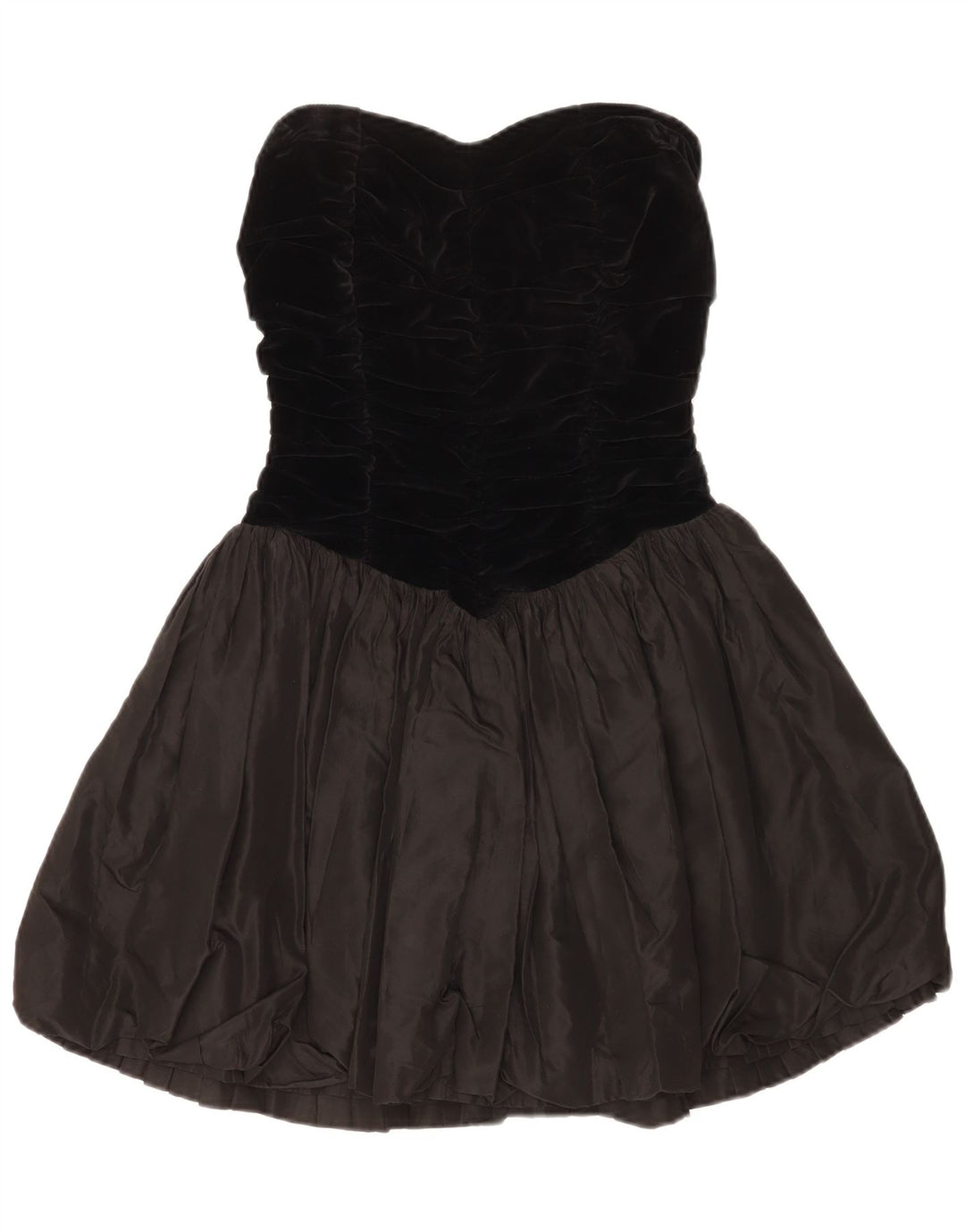Rochie fără bretele pentru femei Aria UK 10, negru, colorblock