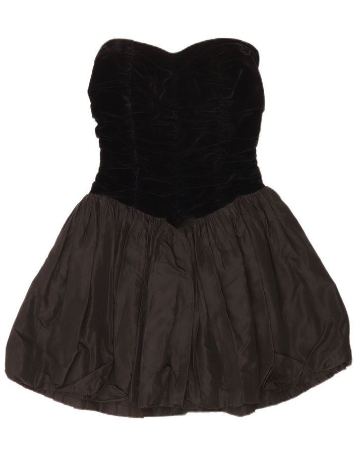 Rochie fără bretele pentru femei Aria UK 10, negru, colorblock