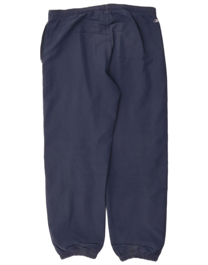 Pantaloni de trening pentru bărbați Reebok Joggeri mari bleumarin