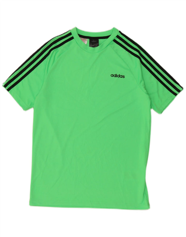 Tricou Băieți Adidas Top 13-14 Ani Poliester Verde