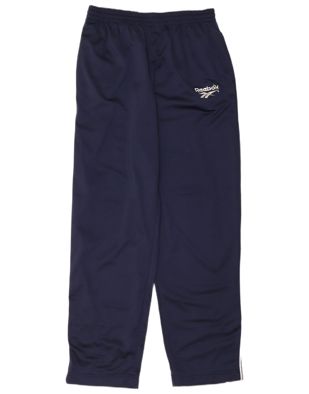 Pantaloni de trening Reebok pentru bărbați, poliester color bloc, albastru-marin mediu