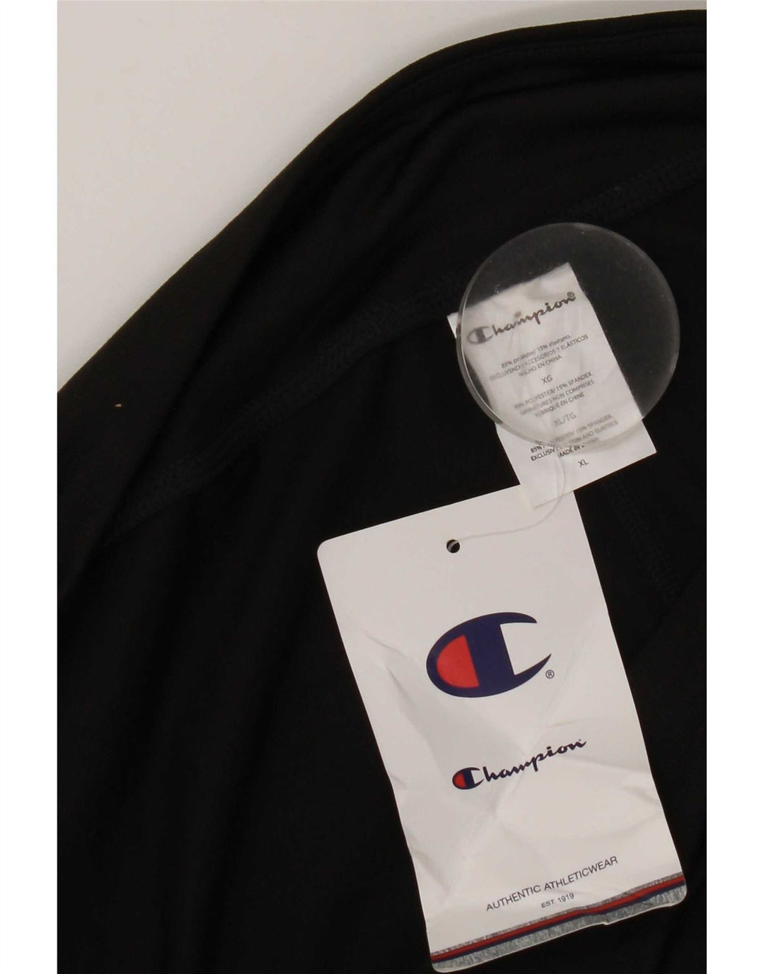 Pantaloni de trening Champion pentru femei UK 18 XL Poliester negru
