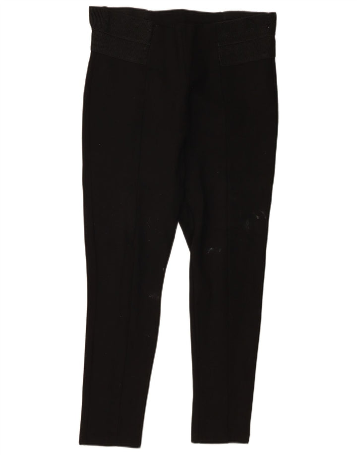 Leggings pentru femei Zara UK 14, mare, negru, viscoză
