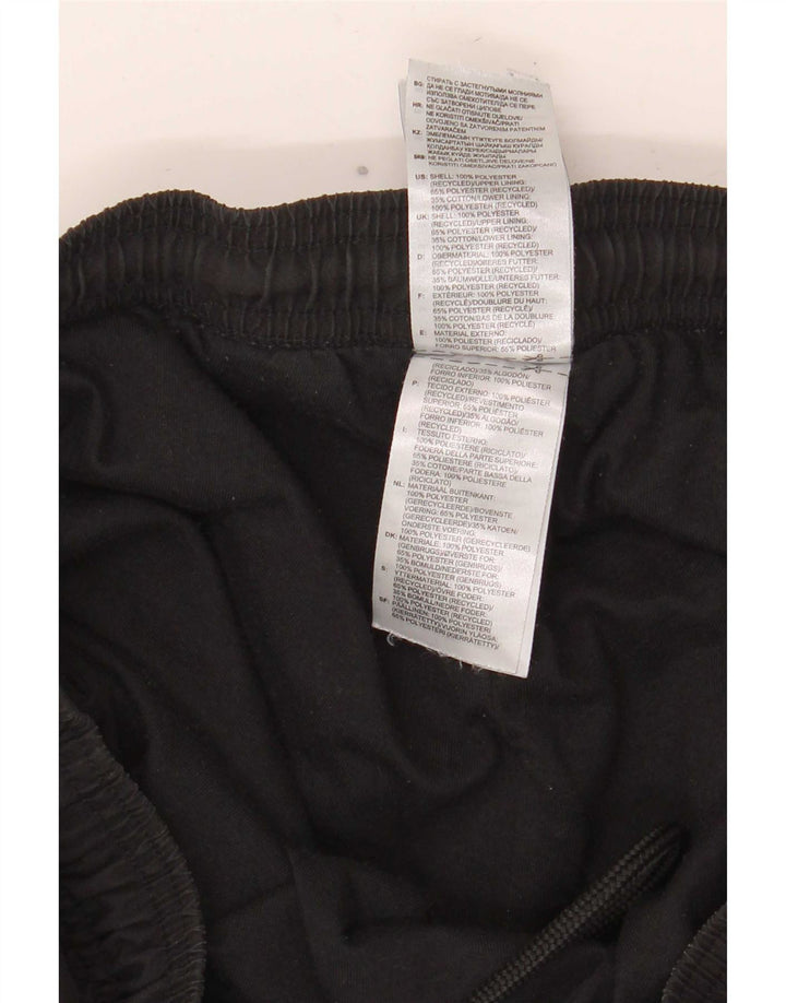Pantaloni de trening pentru bărbați Adidas Pantaloni de jogging, mari, negru, poliester