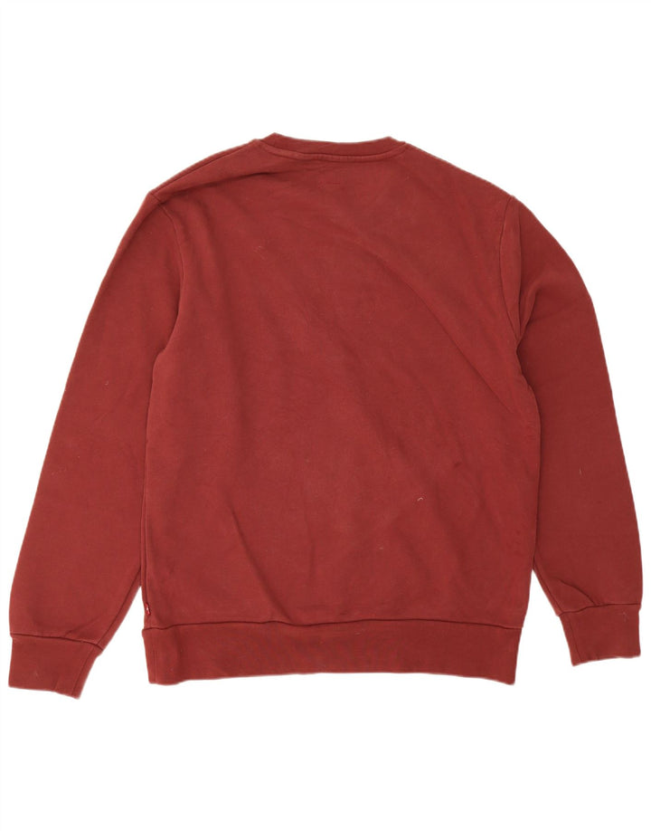Pulover pentru bărbați Levi's Pulover mediu din bumbac burgundă
