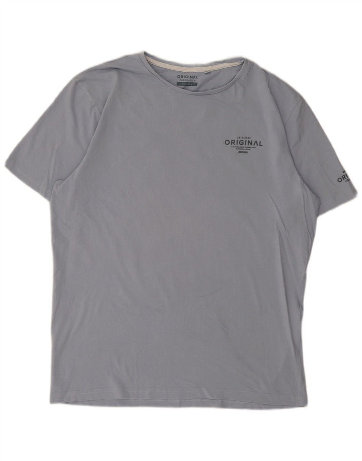 Tricou grafic Jack & Jones pentru bărbați Top XL Albastru