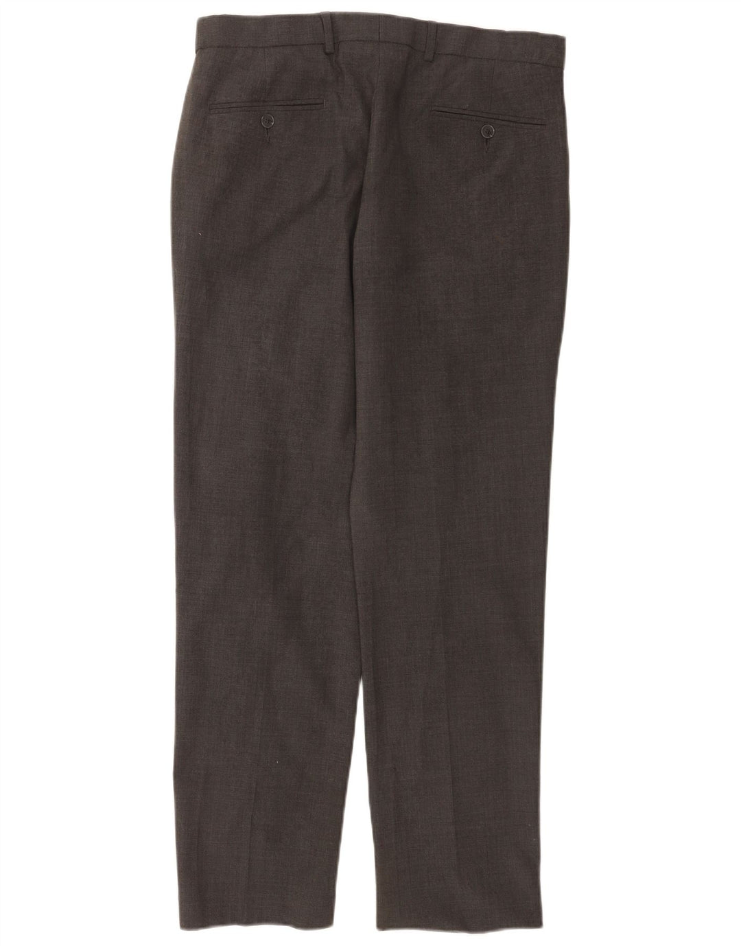 Marks & Spencer Pantaloni drepți pentru bărbați L32 L31 Lână gri