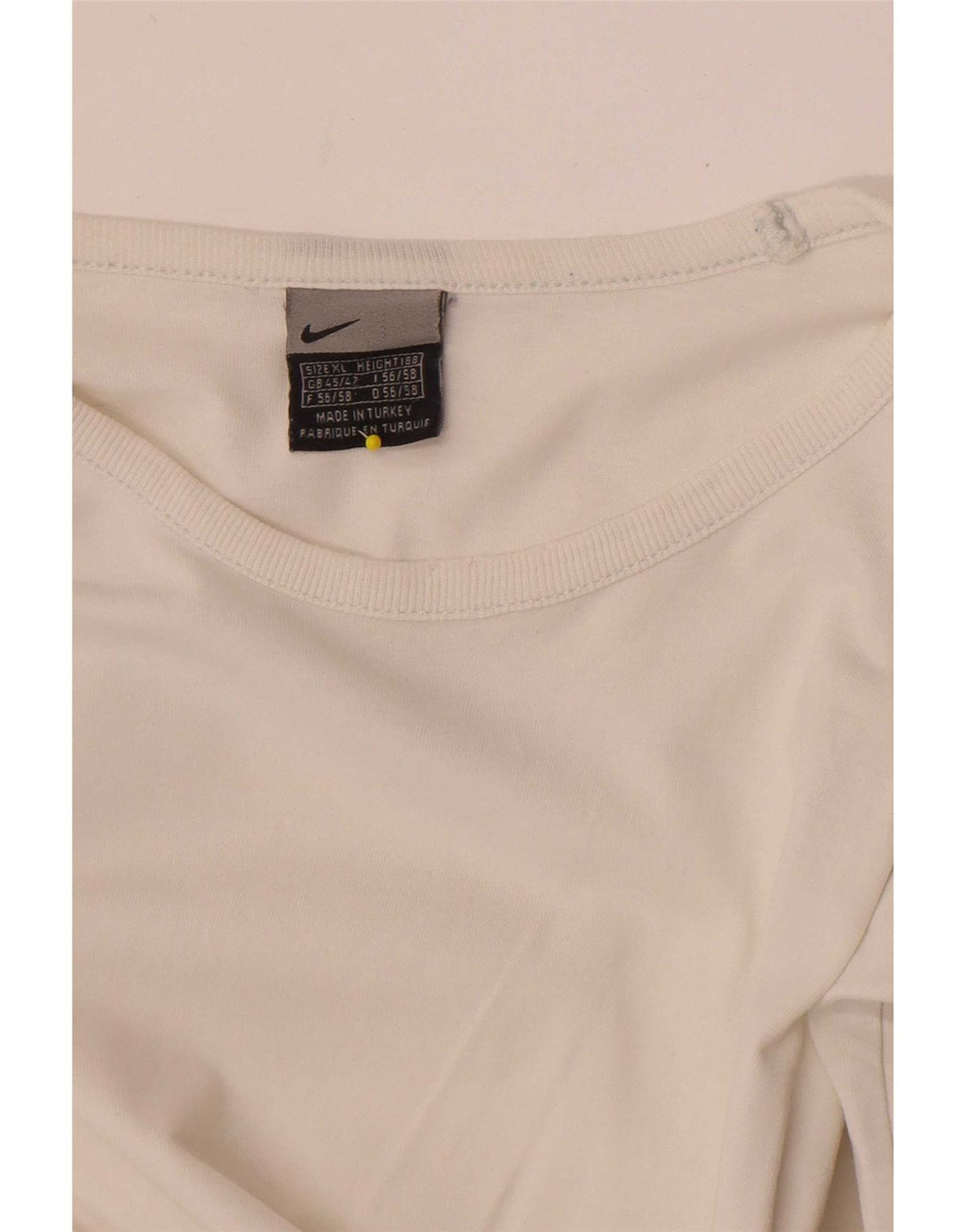 Top pentru bărbați Nike cu mânecă lungă XL, alb
