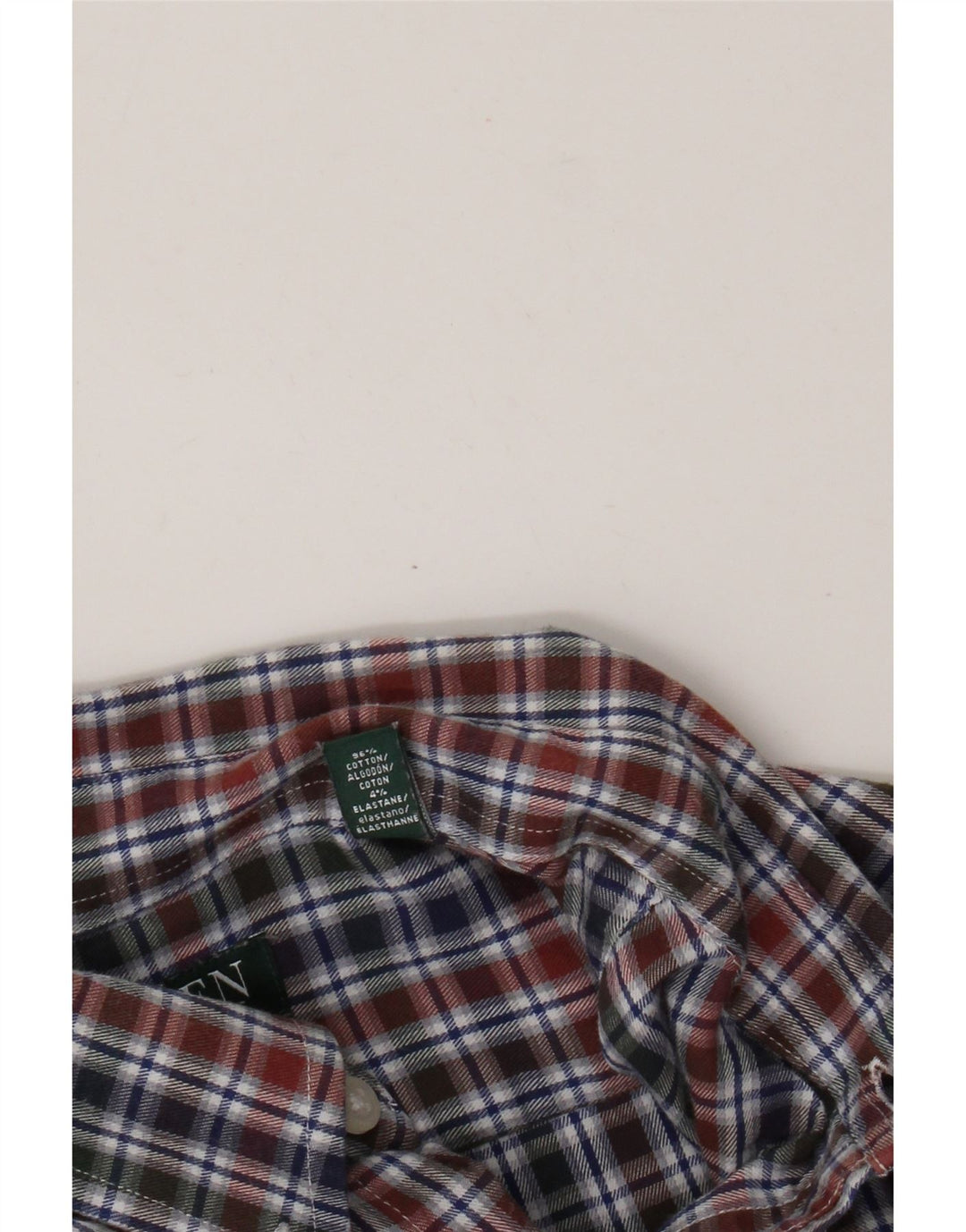 Cămașă de flanel pentru bărbați Ralph Lauren Mărimea 40 15.5 Mediu Multicolor