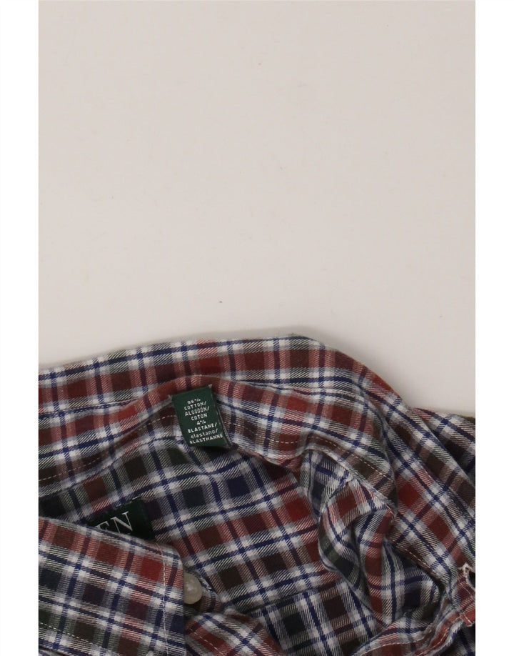 Cămașă de flanel pentru bărbați Ralph Lauren Mărimea 40 15.5 Mediu Multicolor