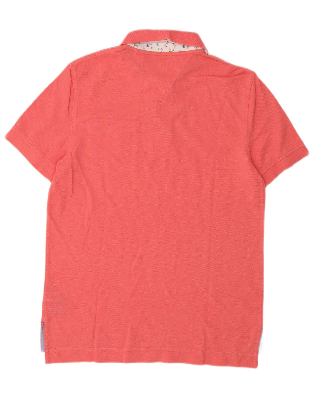 Tricou polo Tommy Hilfiger pentru bărbați, bumbac roșu mic