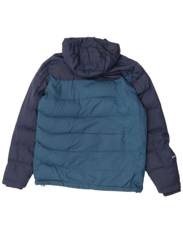 Jachetă căptușită cu glugă pentru bărbați Mountain Warehouse UK 36 Small Blue Colorblock