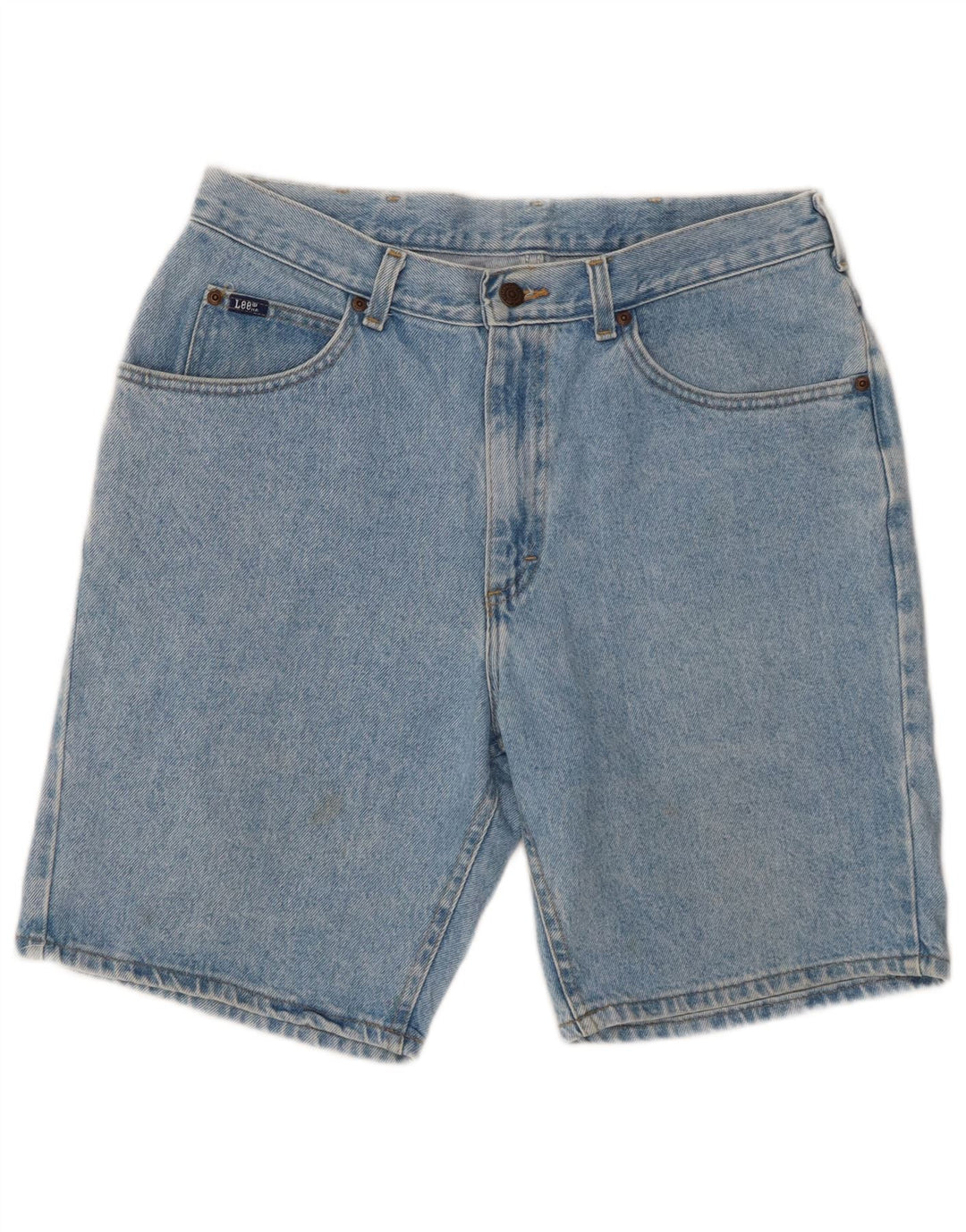 Pantaloni scurți din blugi pentru bărbați Lee W34, mare, albastru, bumbac