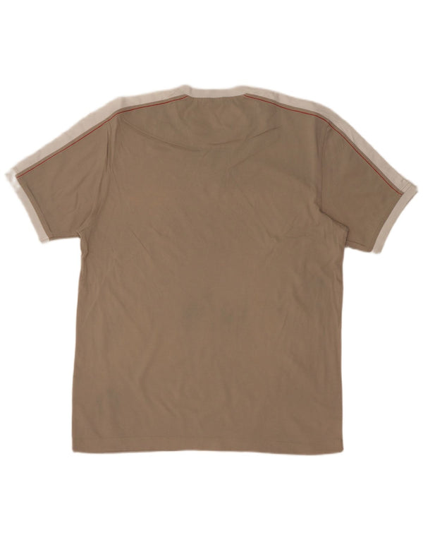Tricou grafic pentru bărbați Champion Easy Fit Top mare, gri, bumbac color bloc