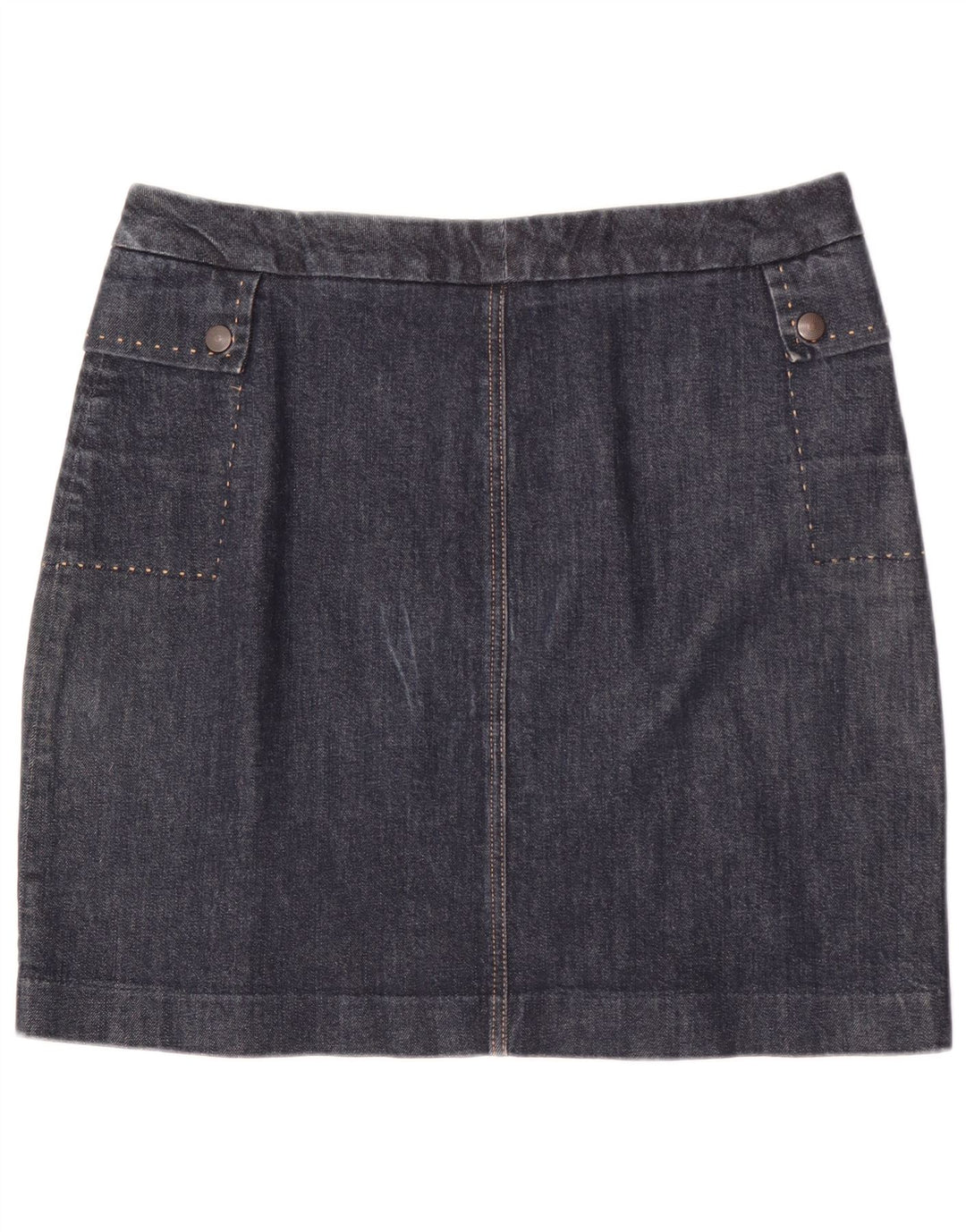 Fusta Mini Denim Tommy Hilfiger pentru femei W34 Large Blue
