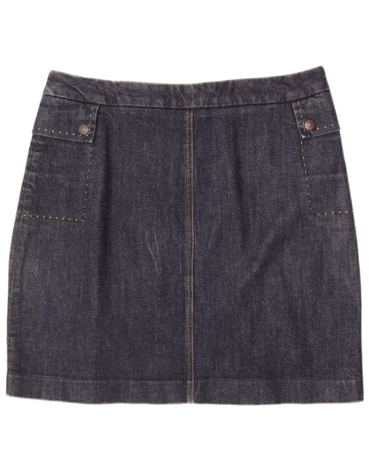 Fusta Mini Denim Tommy Hilfiger pentru femei W34 Large Blue