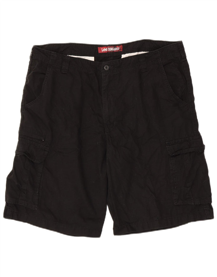 Pantaloni scurți cargo pentru bărbați Lee W40 XL, bumbac negru