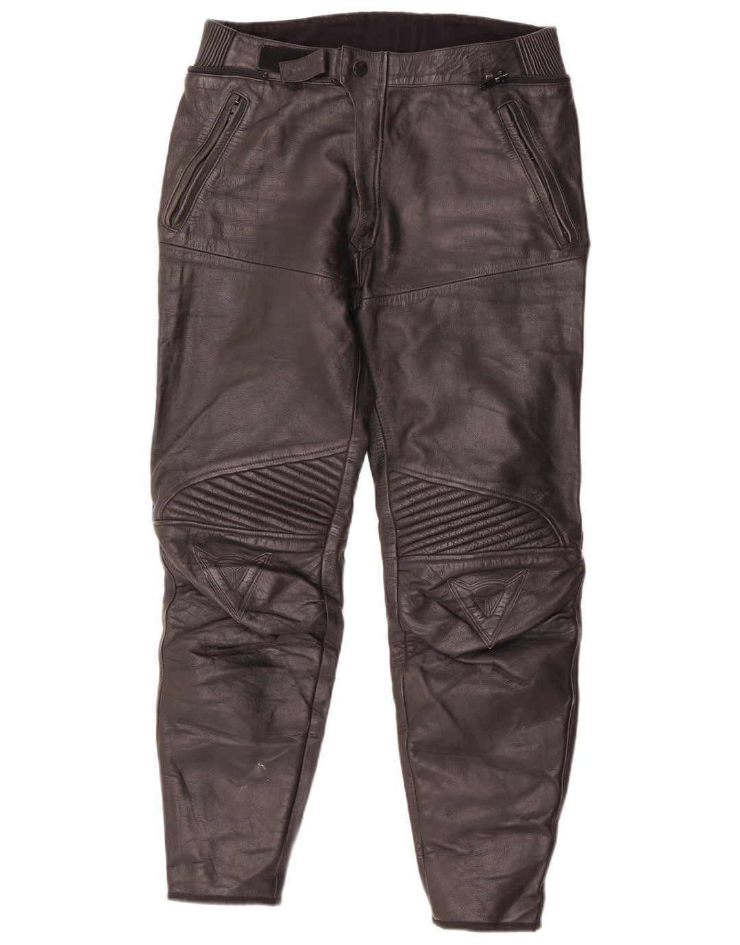 Pantaloni Moto Racer din piele pentru bărbați Dainese EU 54 Large W32 L30 Negru