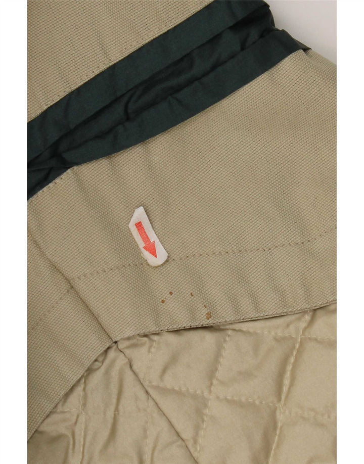 Bomber vintage pentru bărbați UK 42 XL Bej Colorblock